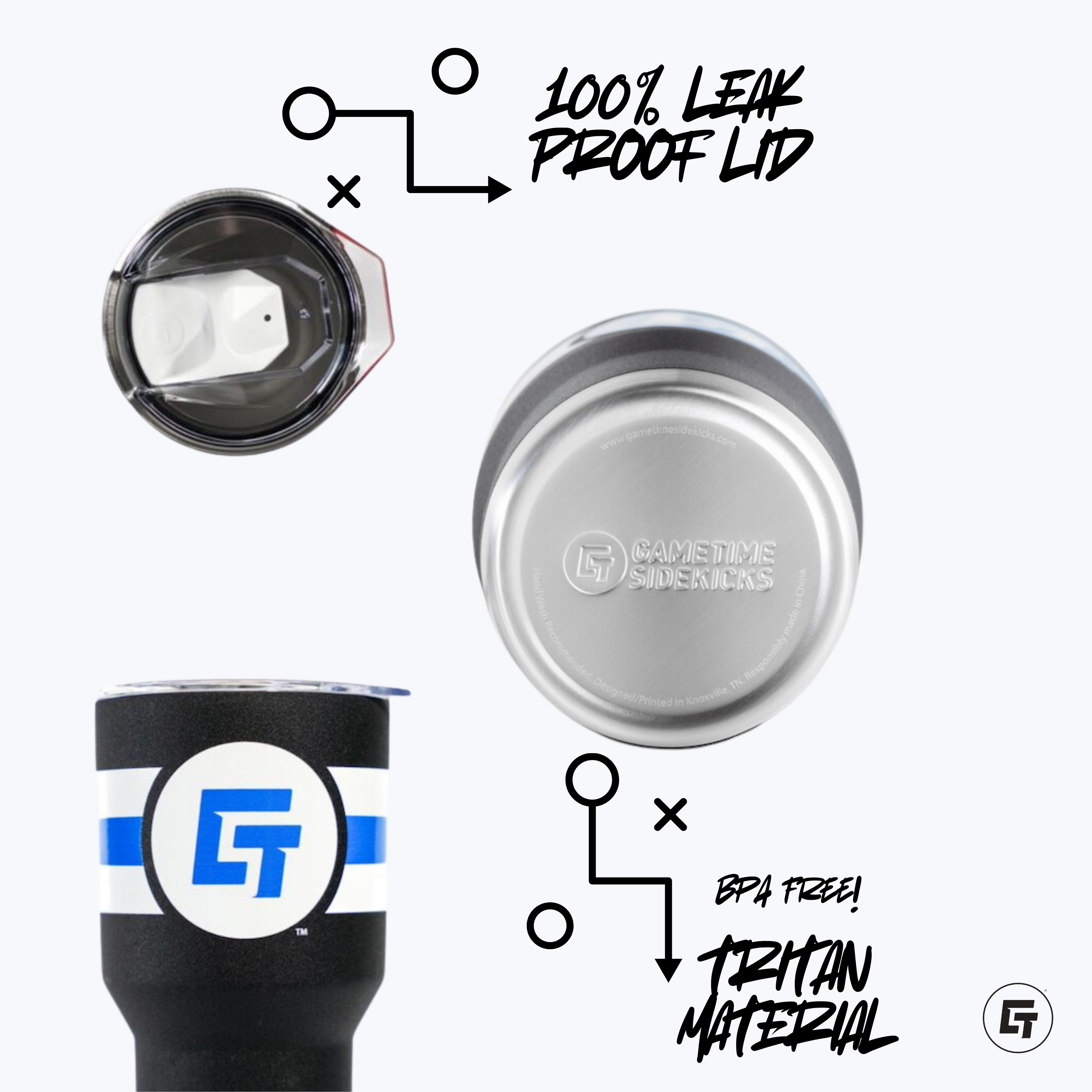 Virginia Cutters - 30oz Maroon Tumbler