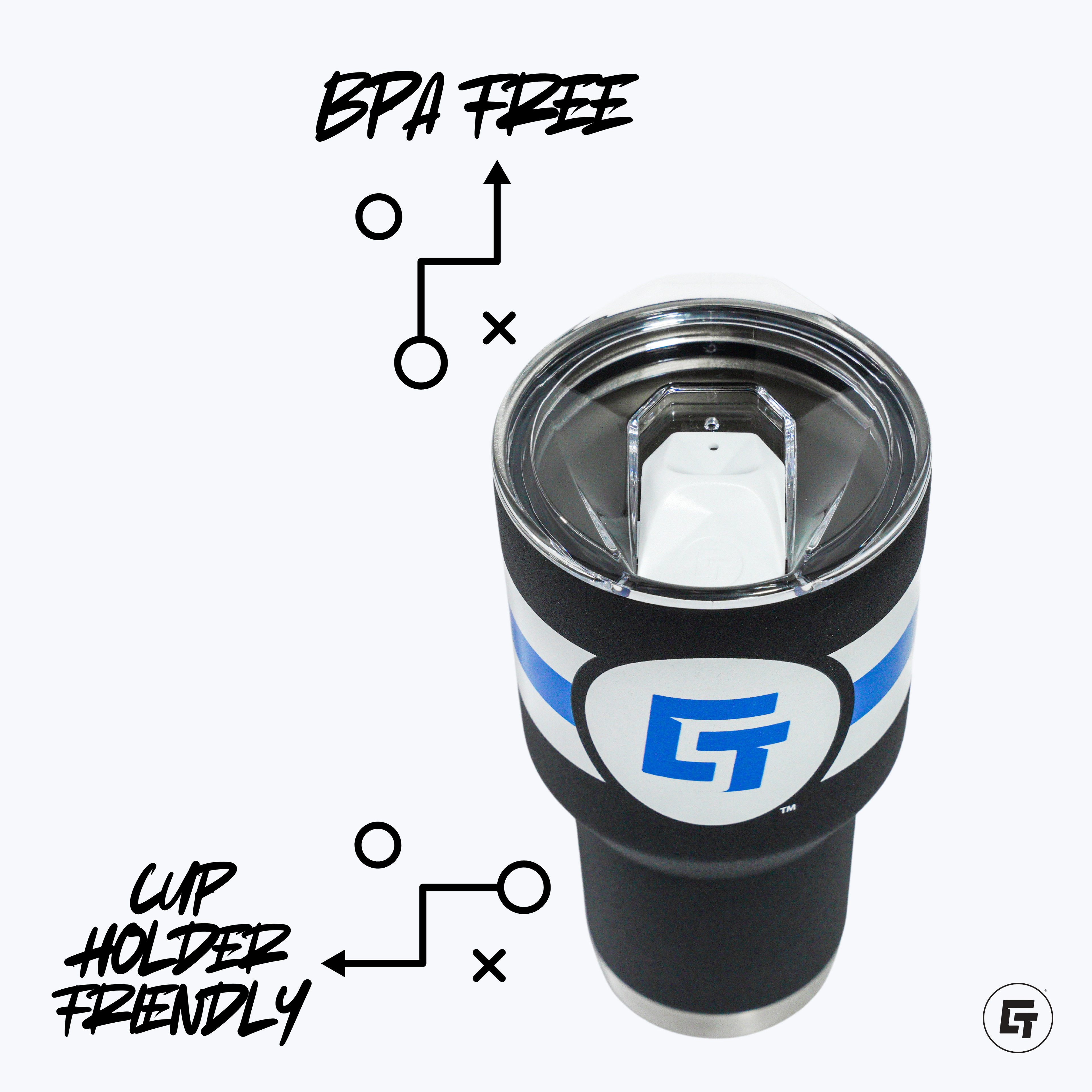 Virginia Cutters - 30oz Maroon Tumbler