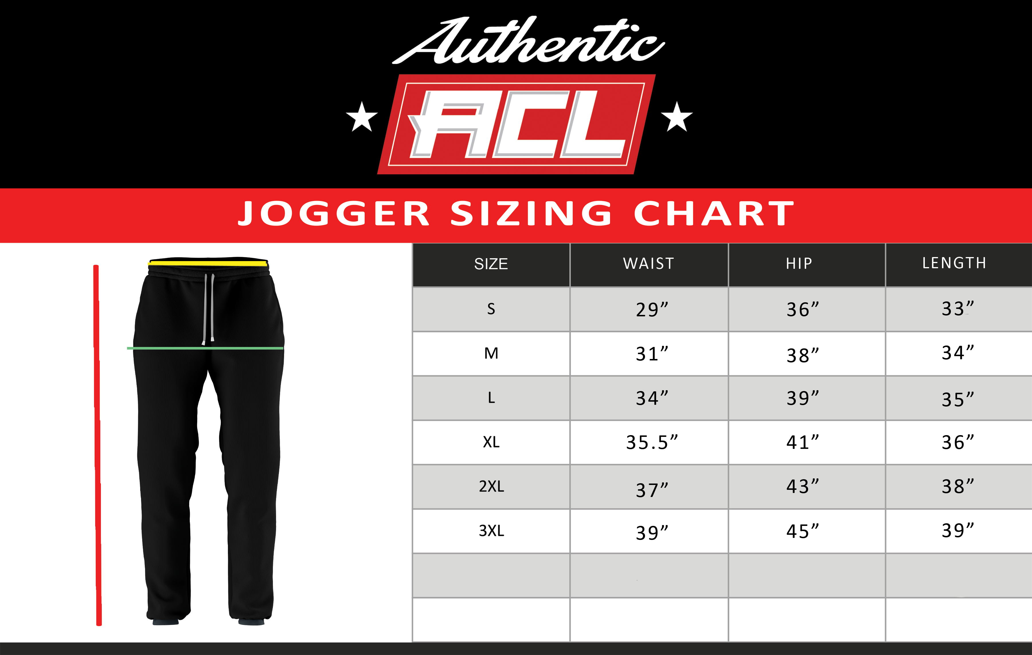 AUTHENTIC ACL PRO CUTTERS  "FAN GEAR" 2026-JOGGERS