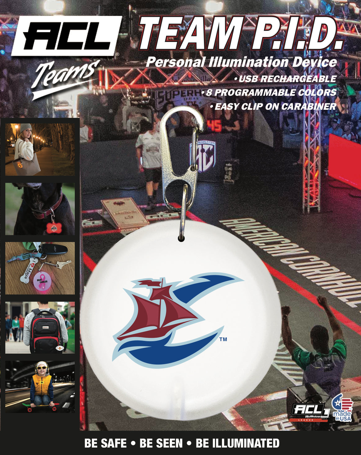 Virginia Cutters - Personal Illumination Device Round Shape (PID)