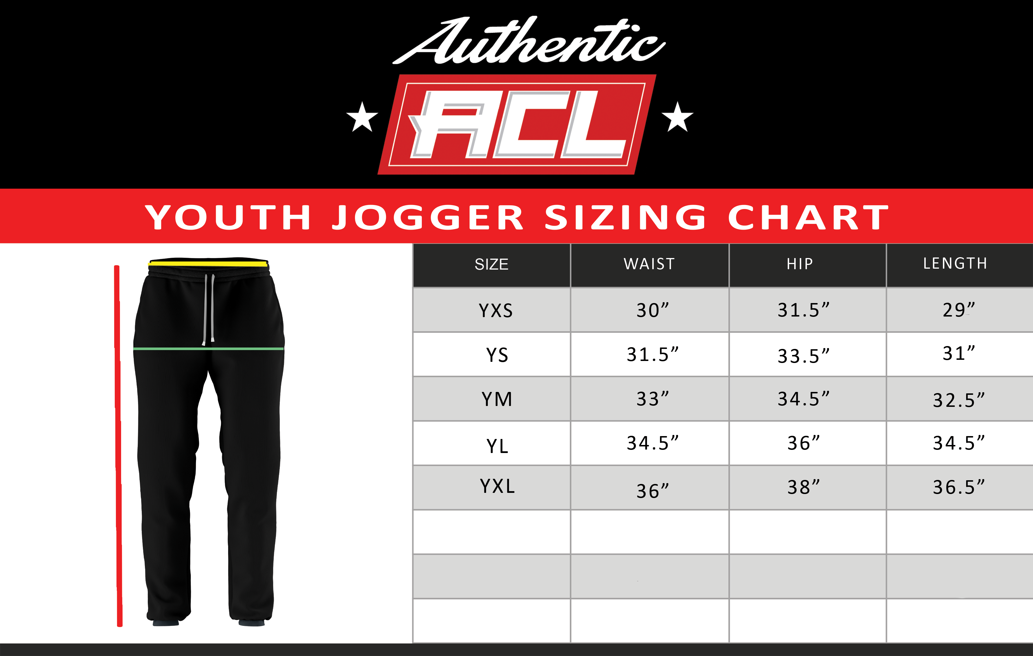 AUTHENTIC ACL PRO CUTTERS  "FAN GEAR" 2026-JOGGERS