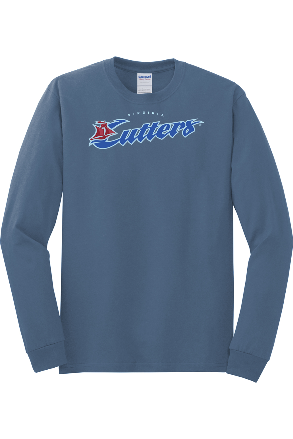 Virginia Cutters - Gildan Heavy Cotton Long Sleeve T-Shirt