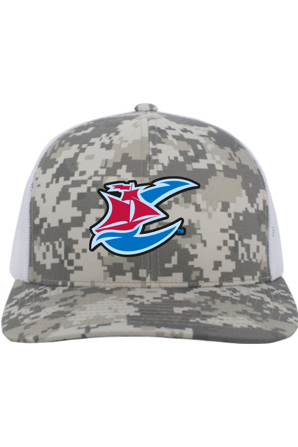 Virginia Cutters - Pacific Headwear Camo Snapback Trucker Cap