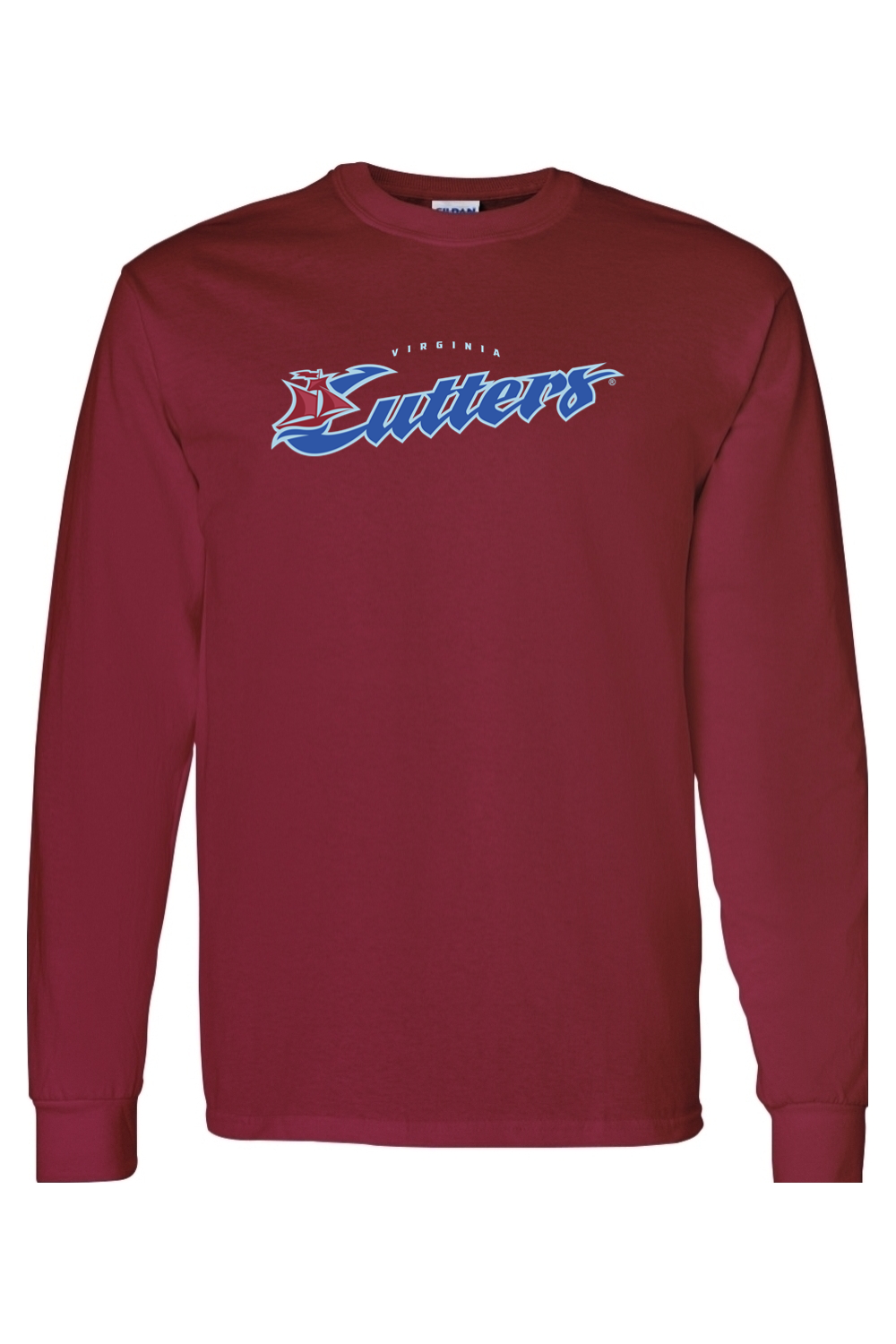 Virginia Cutters - Gildan Heavy Cotton Long Sleeve T-Shirt