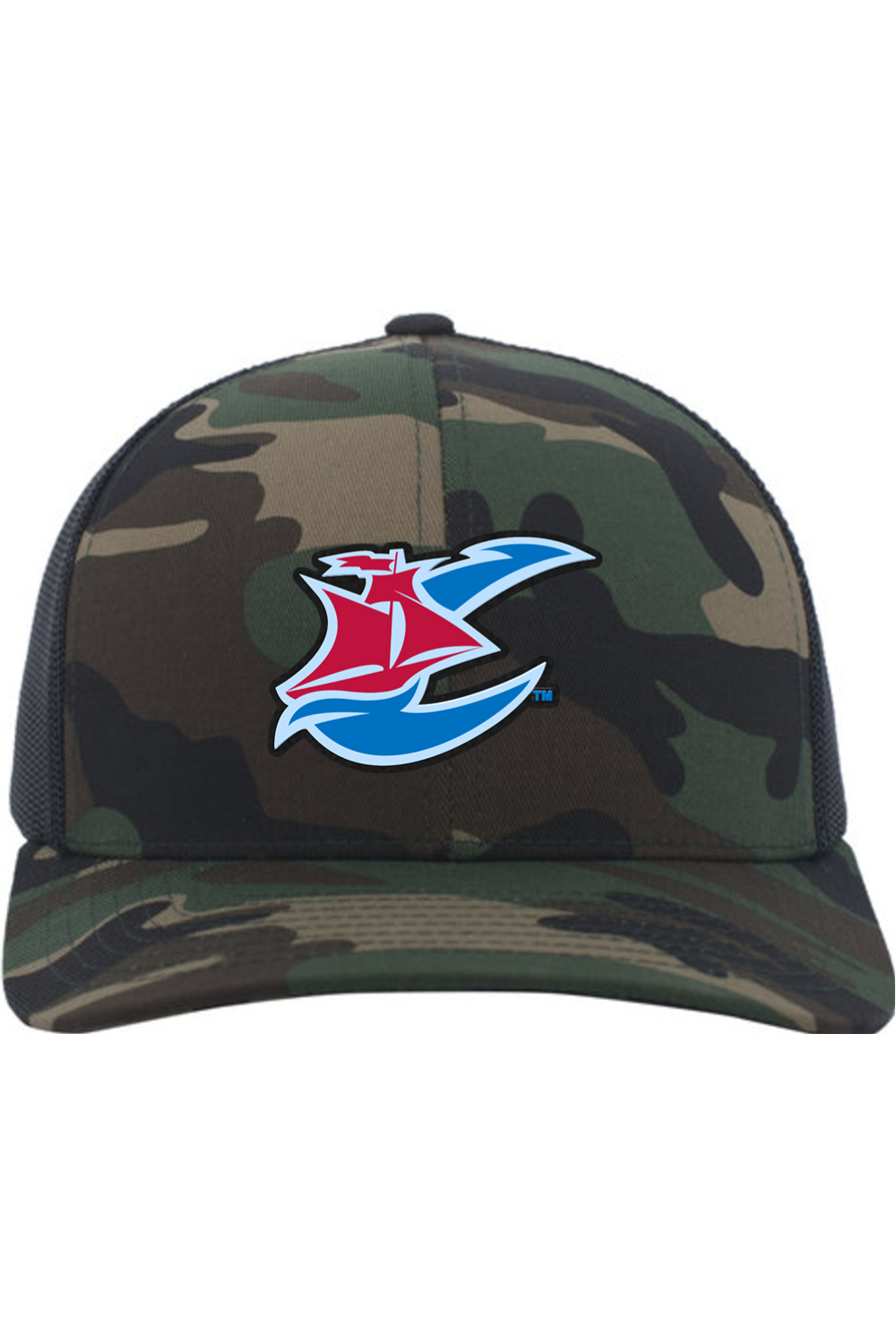 Virginia Cutters - Pacific Headwear Camo Snapback Trucker Cap