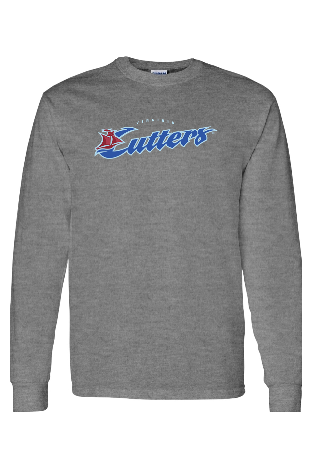 Virginia Cutters - Gildan Heavy Cotton Long Sleeve T-Shirt