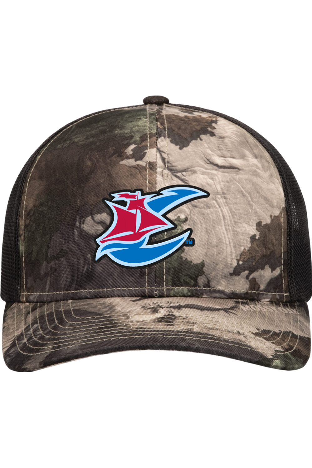 Virginia Cutters - Pacific Headwear Camo Snapback Trucker Cap